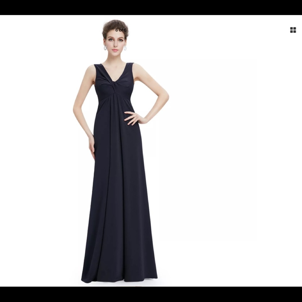 NWT EverPretty black sleek dress